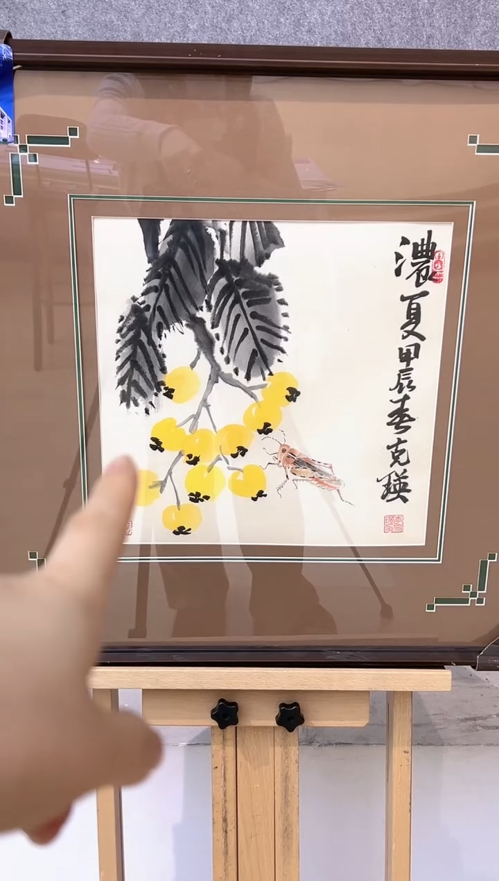 【闪购商品】绘画李克瑛-1平尺-花鸟