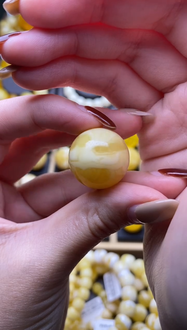 【闪购商品】琥珀裸石未镶嵌大小姐珠宝严选28