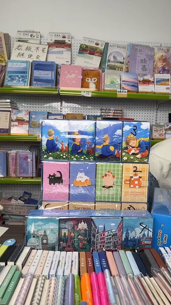 馨**萱A7  混搭胶套本 8本  线圈本混搭10本