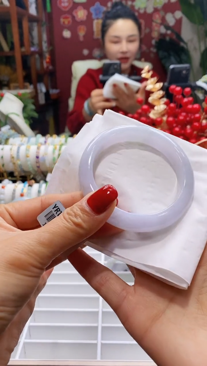 【闪购商品】翡翠手镯未镶嵌387糯冰底5556/11.9*8.5