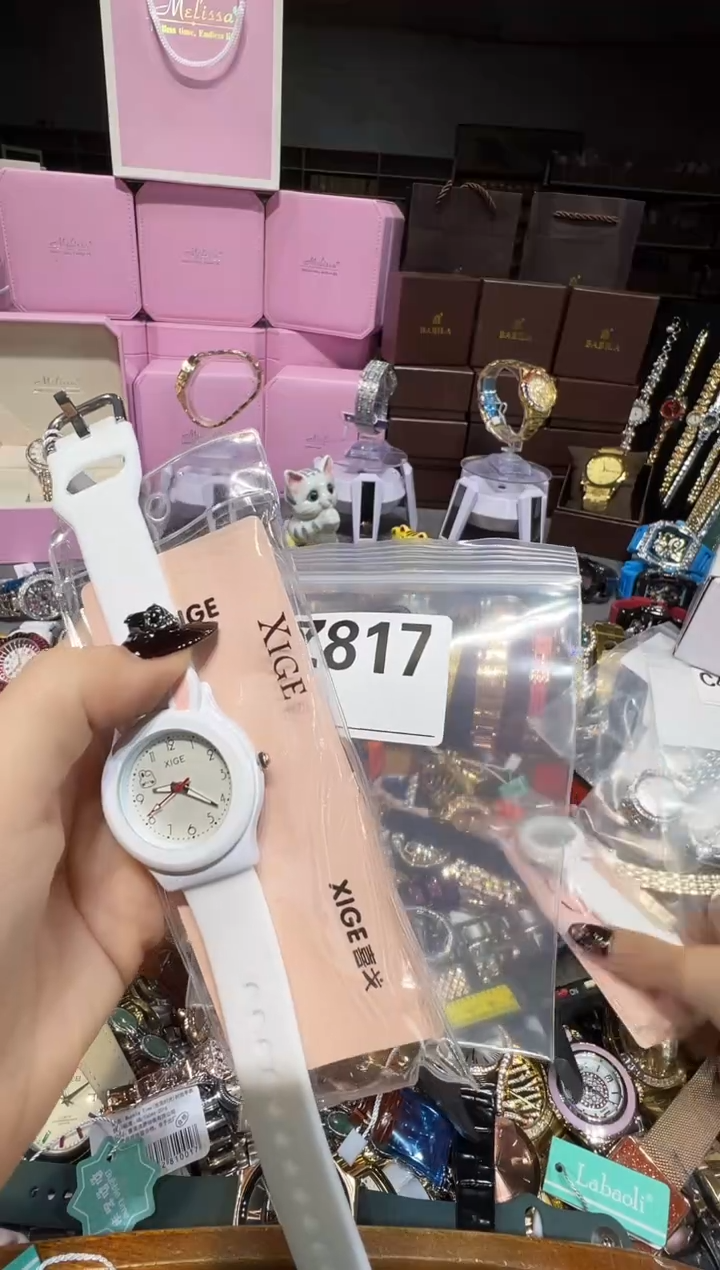 石英机芯不锈钢不锈钢直播定闪专用