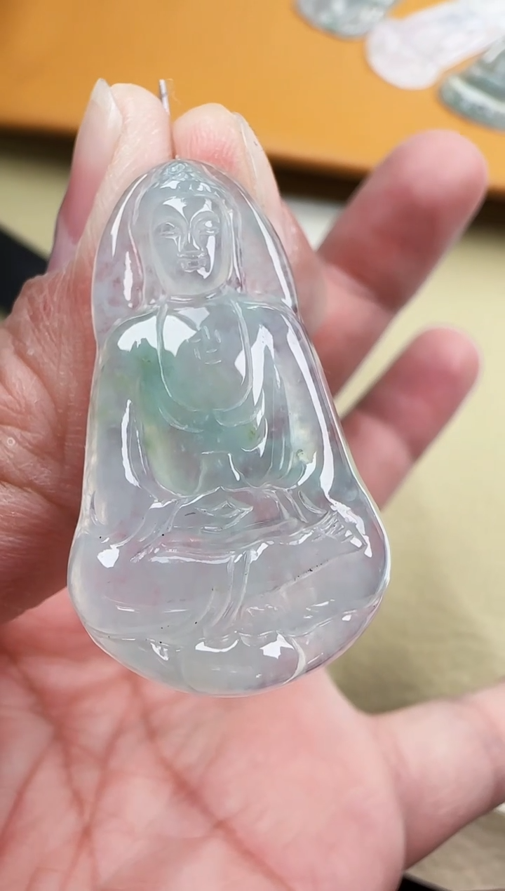 【闪购商品】翡翠颈饰未镶嵌缅甸天然翡翠