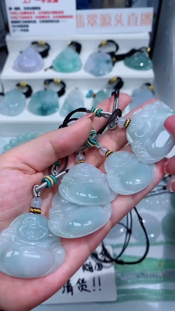 翡翠未镶嵌颈饰吊坠团购多样性发一件