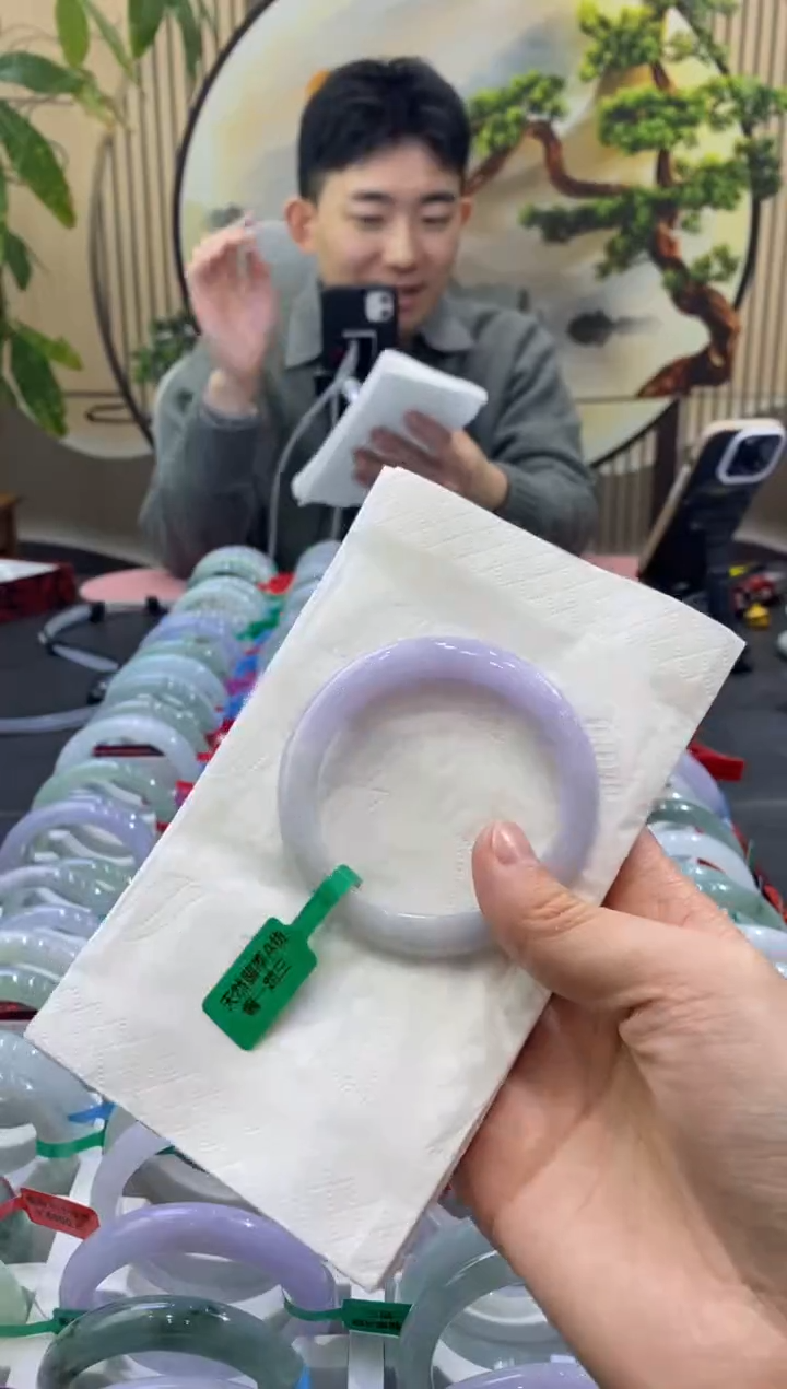 未镶嵌手镯翡翠9718