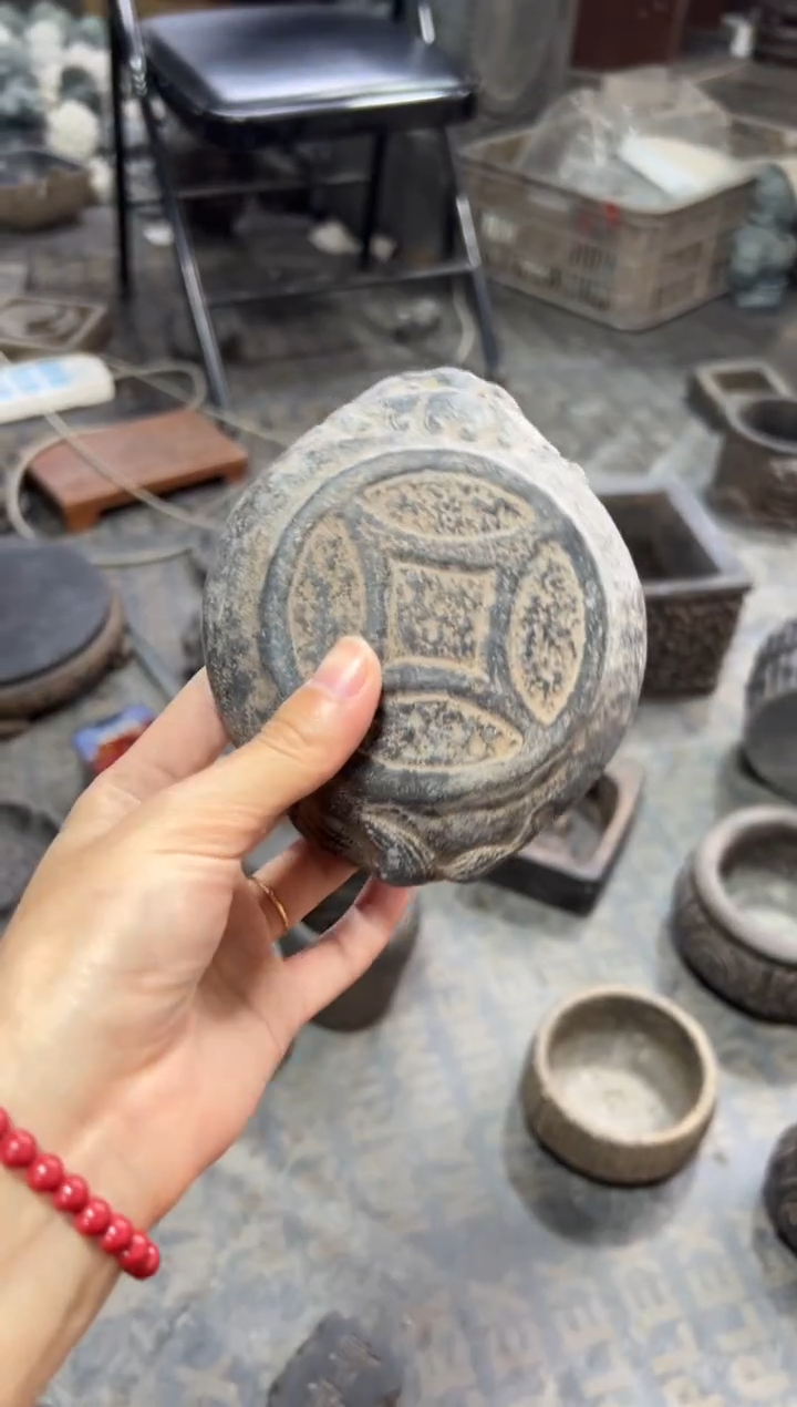 陶土【火山泥】金蟾小底座