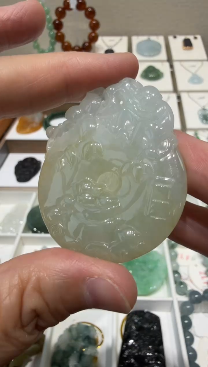 未镶嵌挂件翡翠A货翡翠多样性孤品