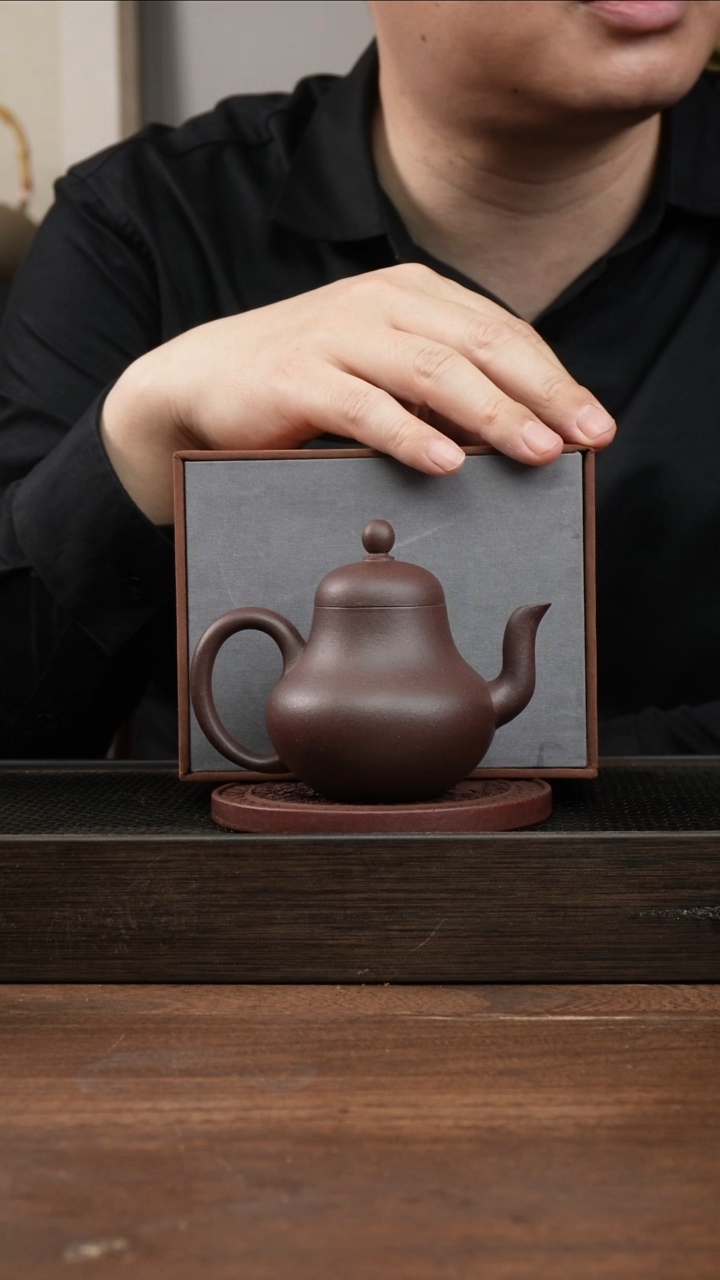 茶杯紫砂村*紫泥思婷     160CC  