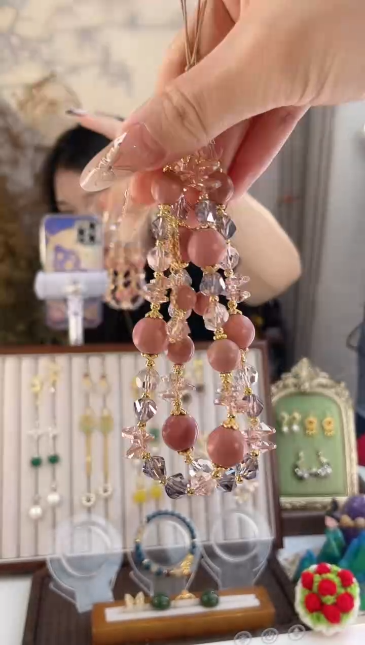 铜合金无粉黛手机链