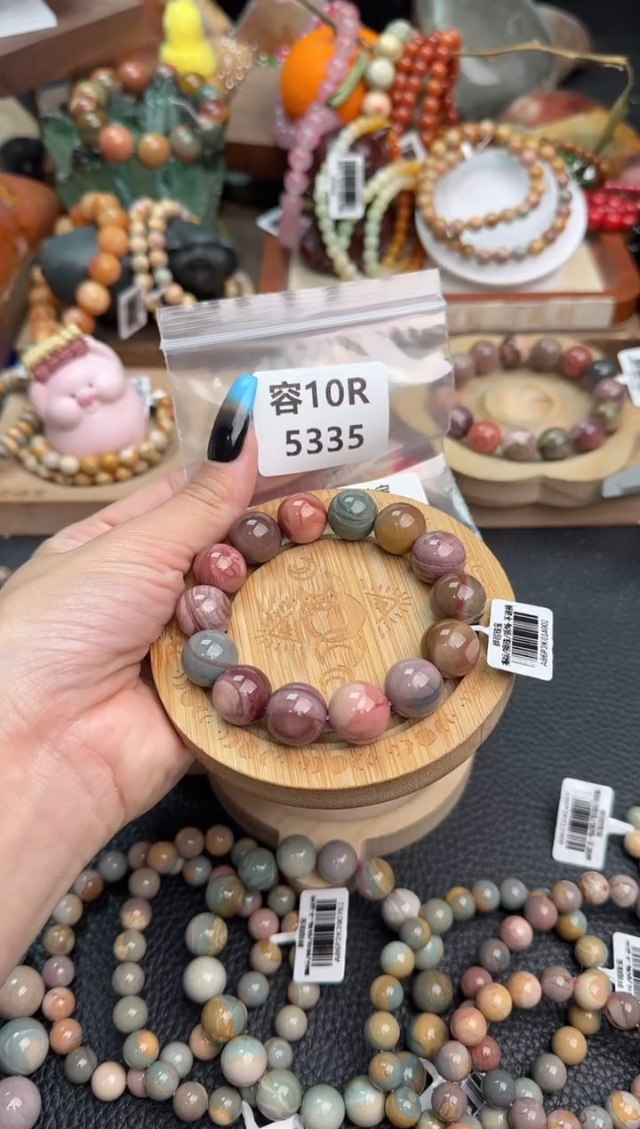 【闪购商品】石英质玉手链未镶嵌10R5335