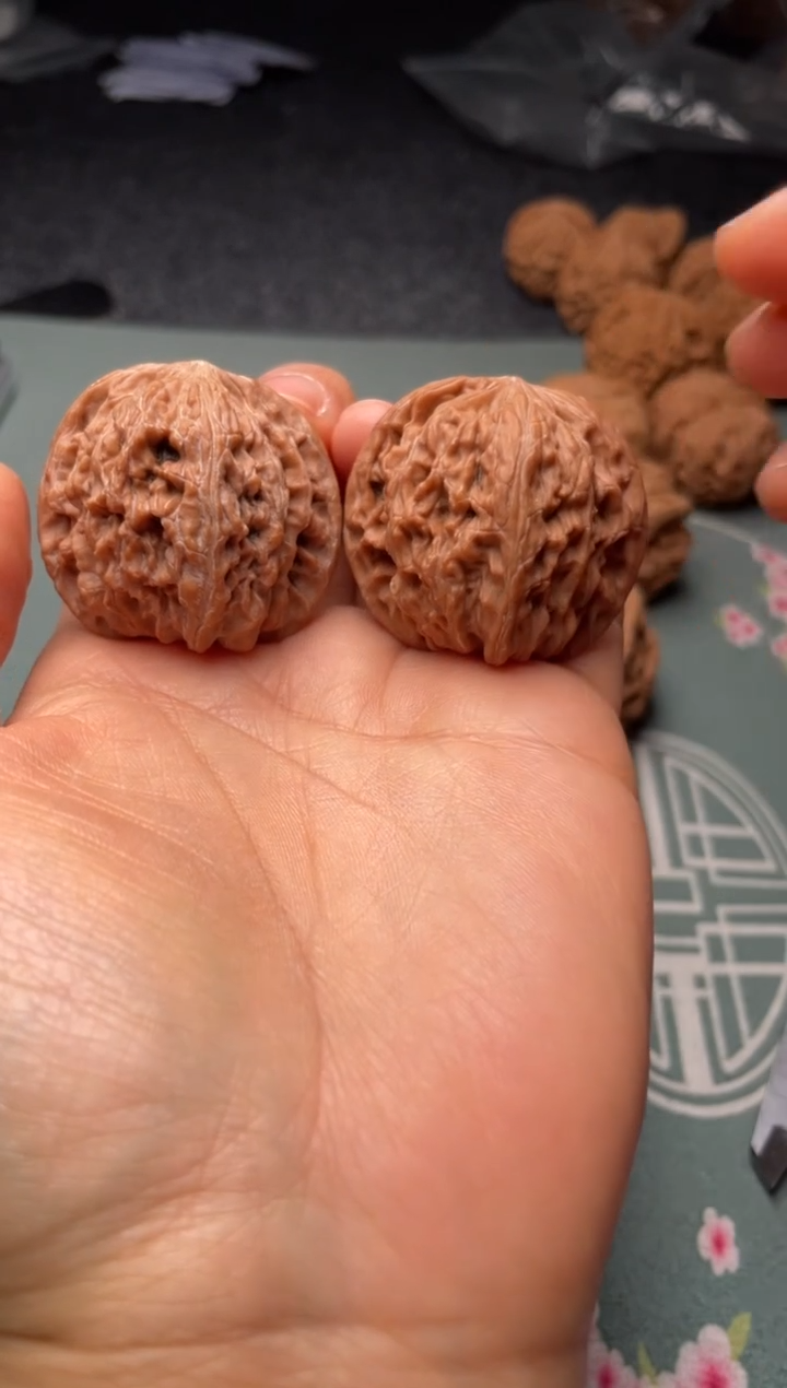 把件文玩核桃w228   磨盘    38尺