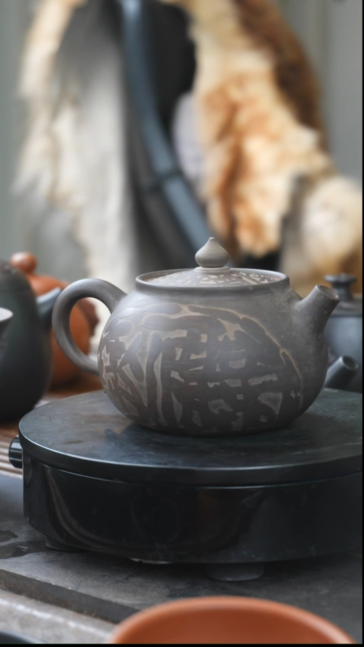 【闪购商品】建水紫陶观云觉雨单壶