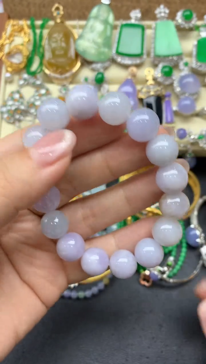 【闪购商品】翡翠手链未镶嵌154中国好珍宝