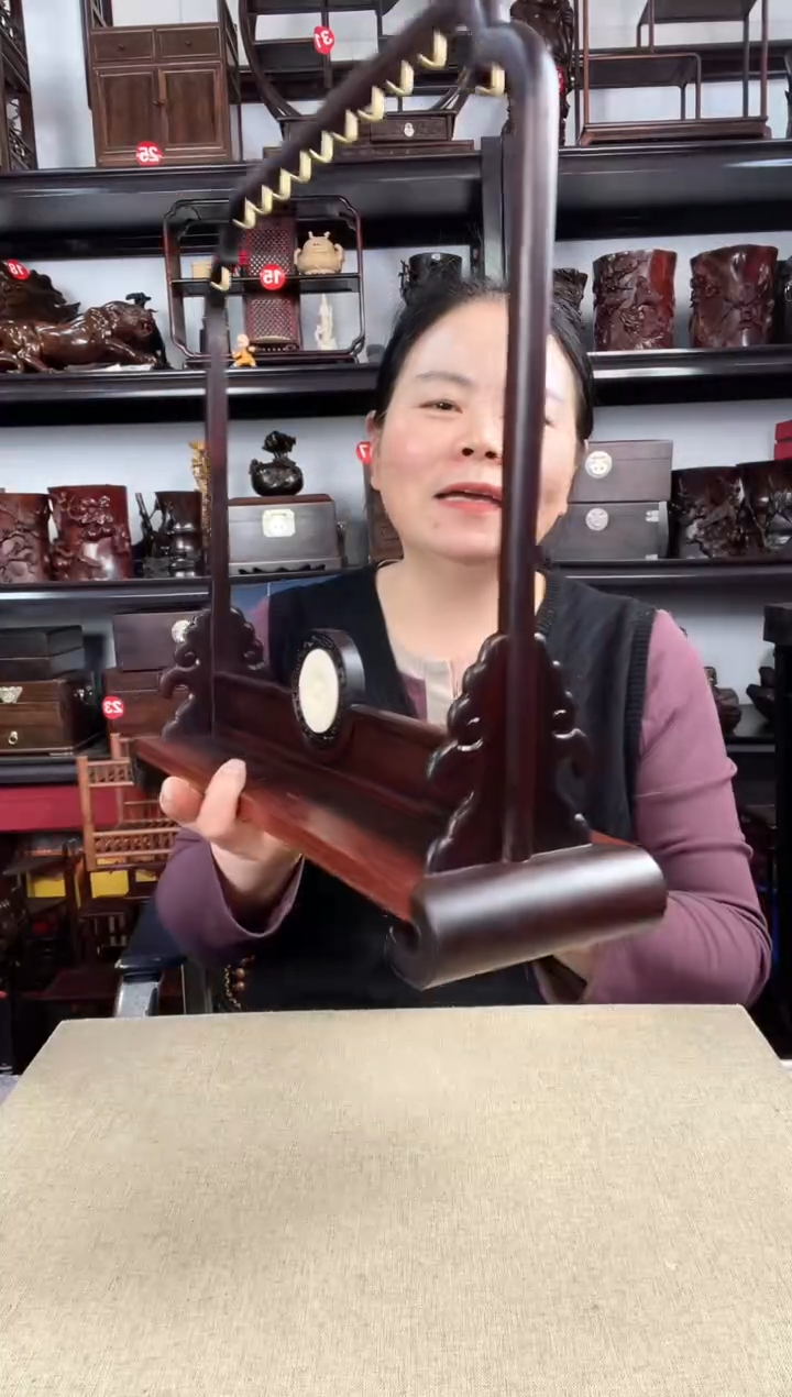 木381瑕疵老李红木工艺品
