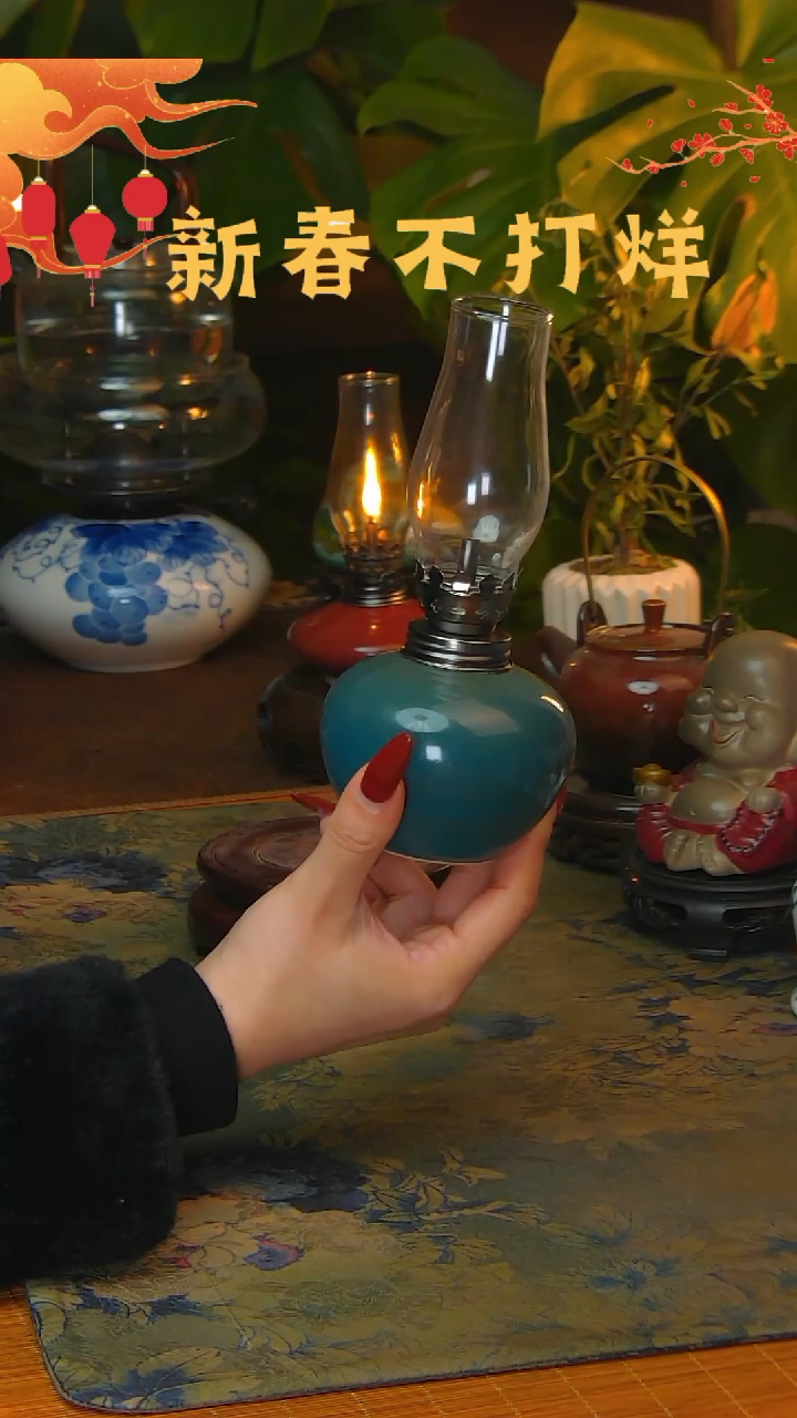 【闪购商品】景德镇陶瓷灯摆件