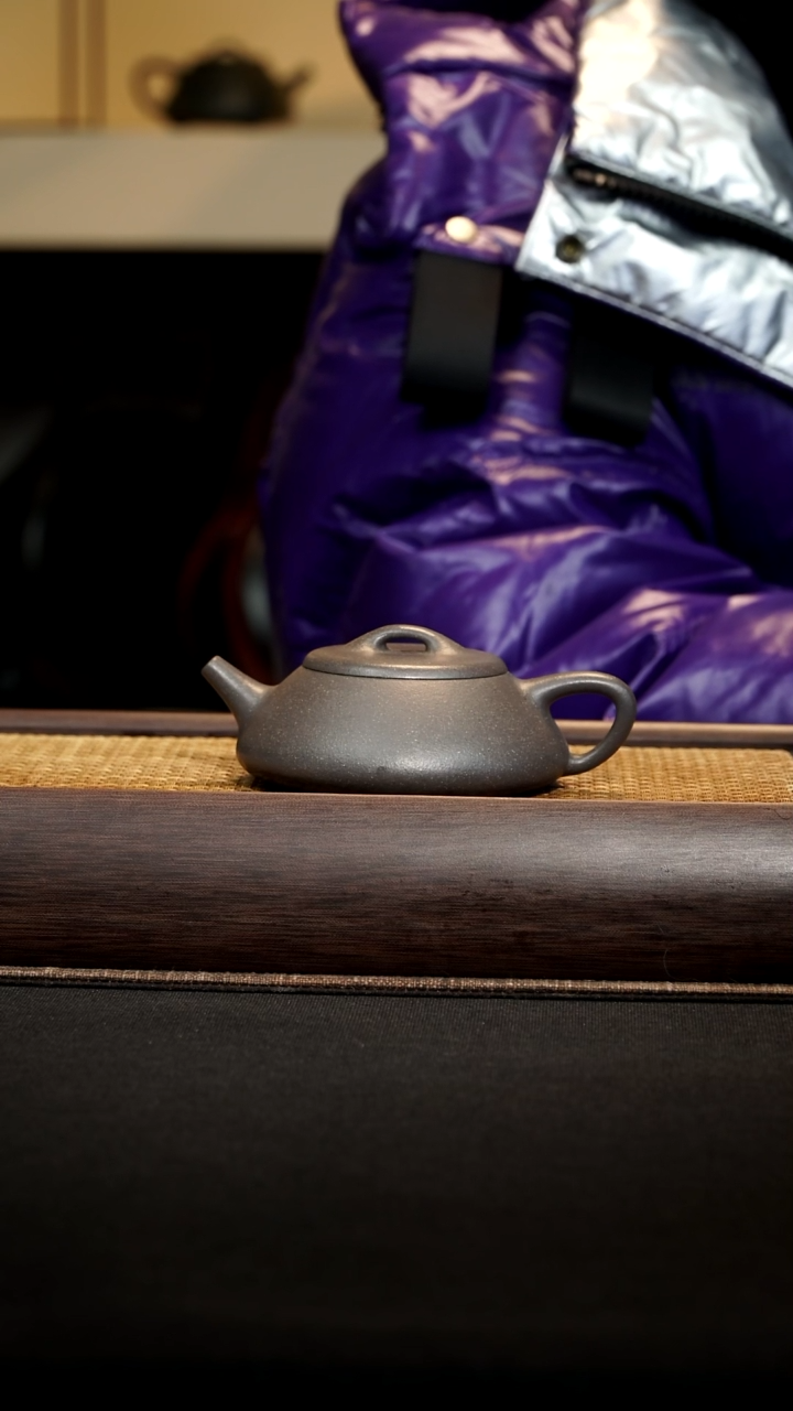 【闪购商品】紫砂茶壶纳瓢清灰砂150cc