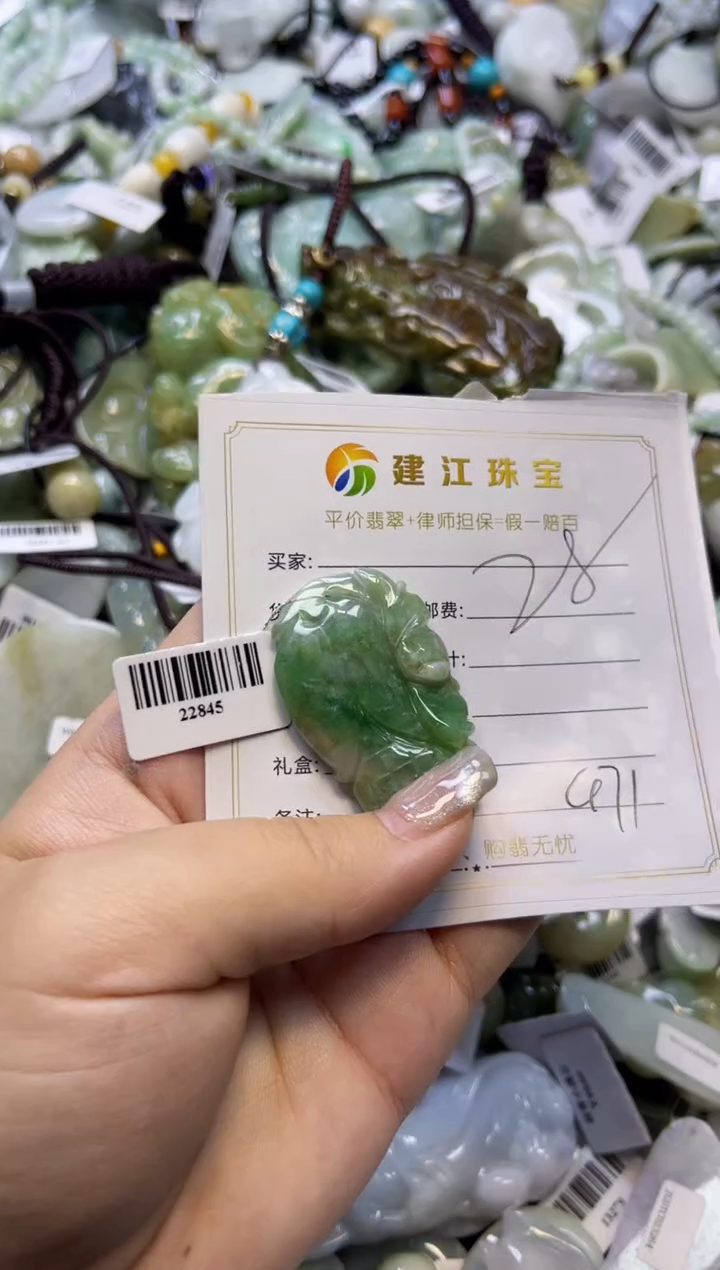 【闪购商品】翡翠颈饰未镶嵌00000471