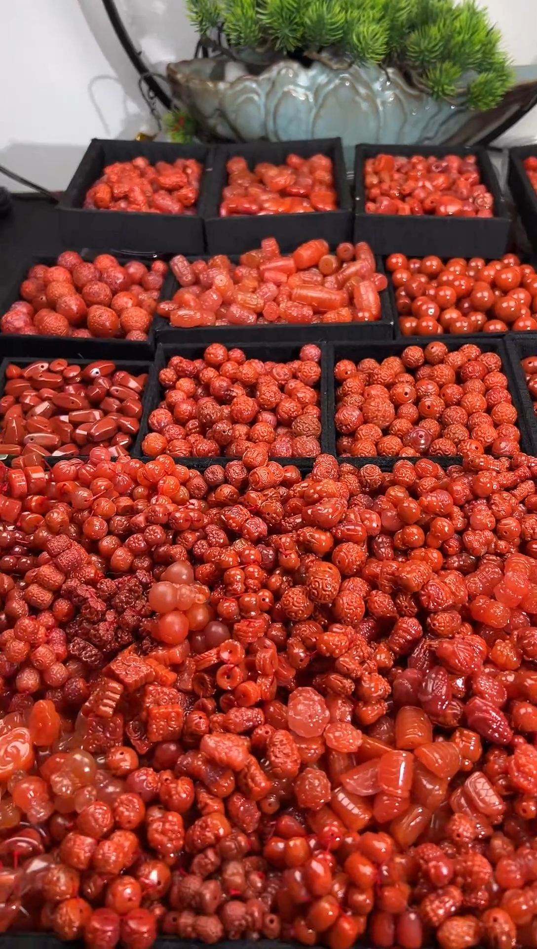 颈饰未镶嵌南红玛瑙1