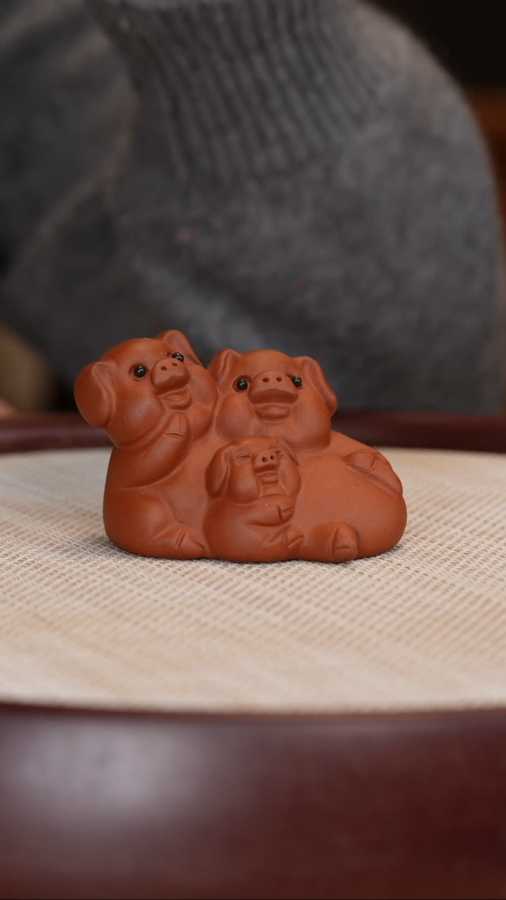 【闪购商品】紫砂茶壶相亲相爱一家人