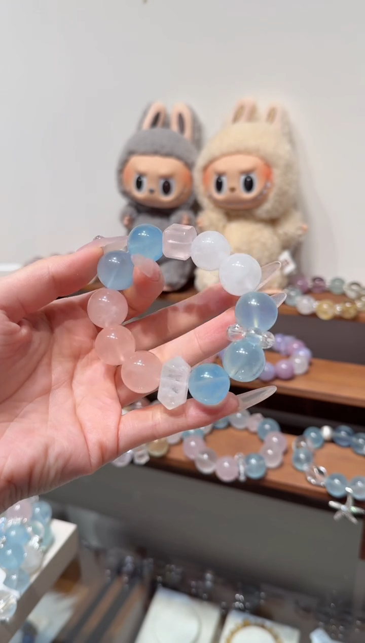 水晶手串未镶嵌）拍4单发一串 拍1单发单珠 多样性发货