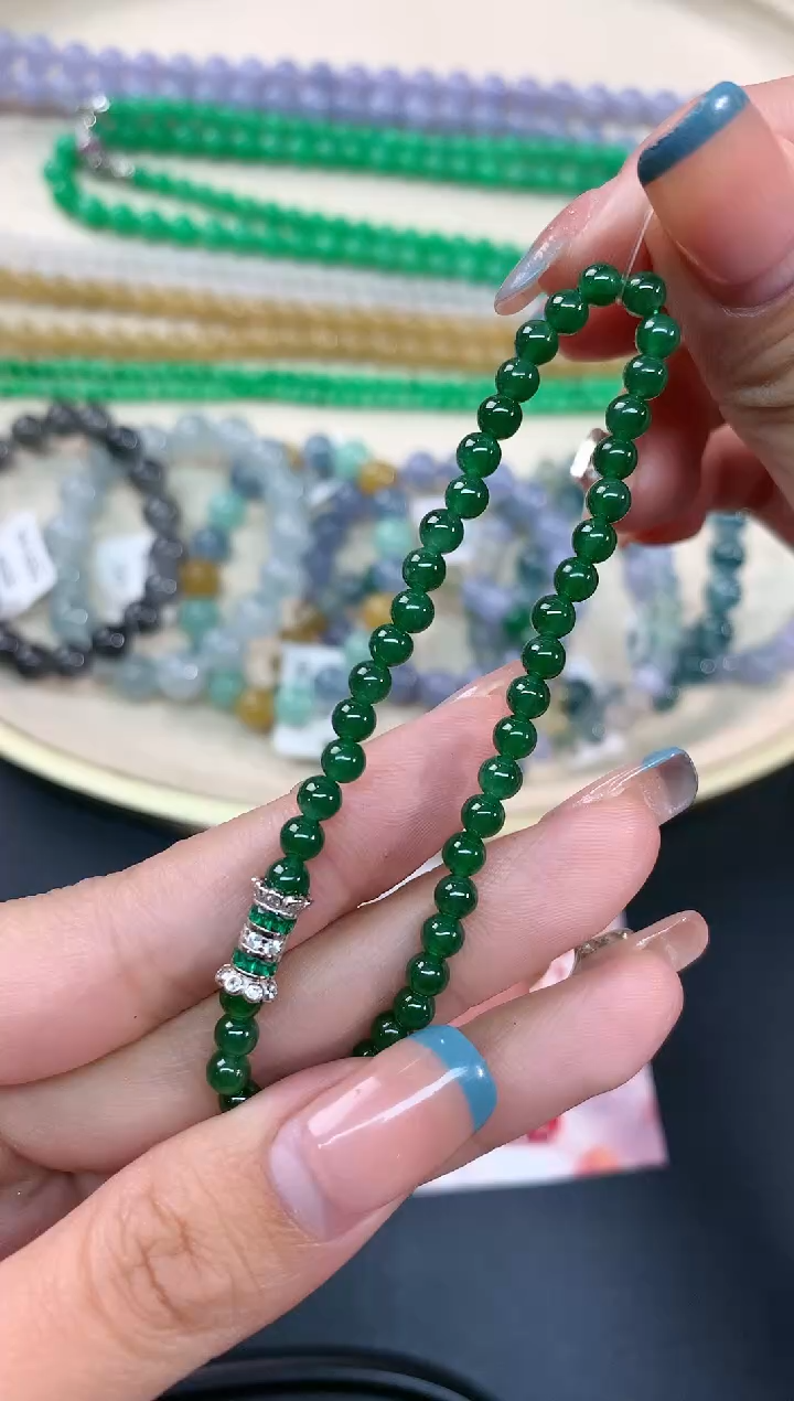 【闪购商品】翡翠手链未镶嵌手串A96|2800