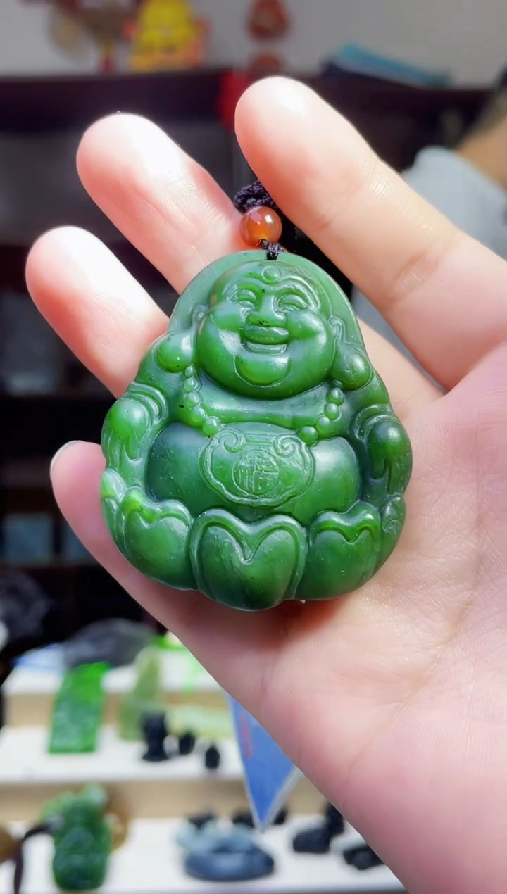 和田玉未镶嵌颈饰1