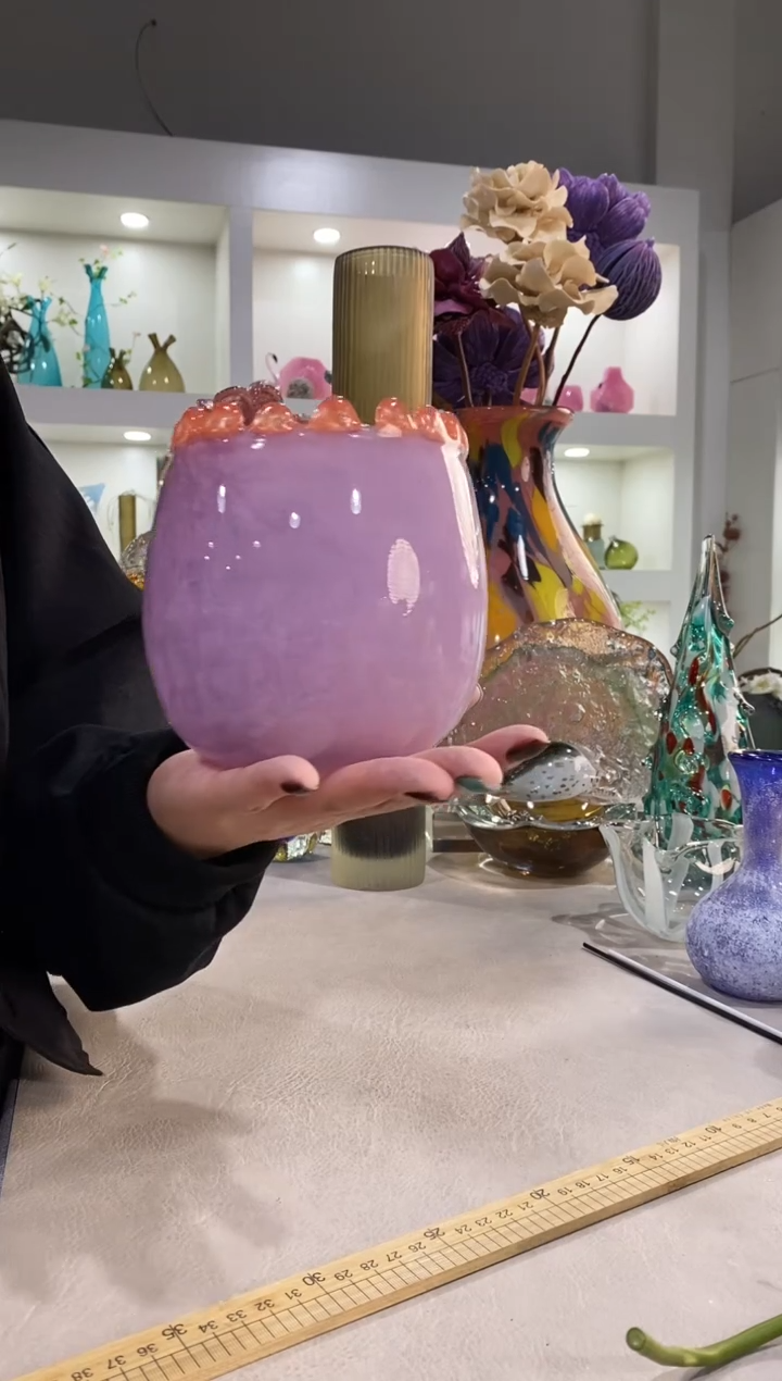 太*慕忆家手作琉璃花瓶