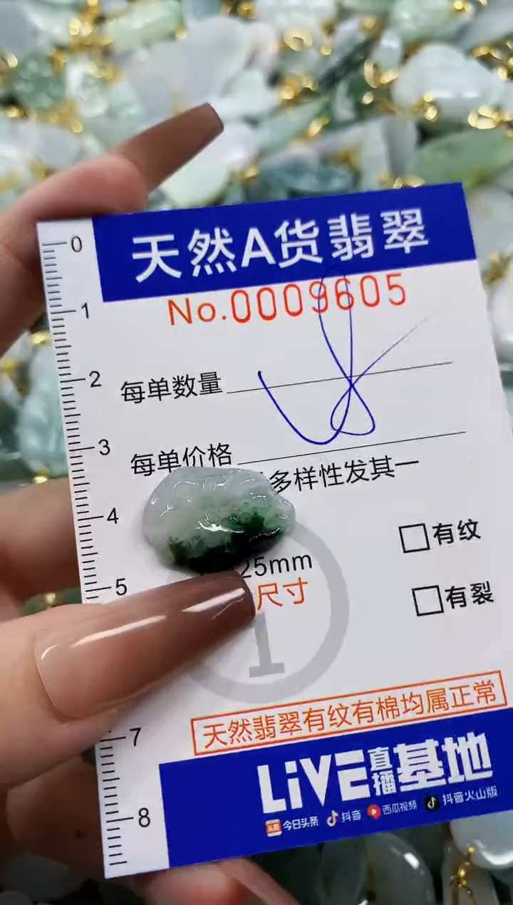 颈饰未镶嵌翡翠软**爱天然A货翡翠