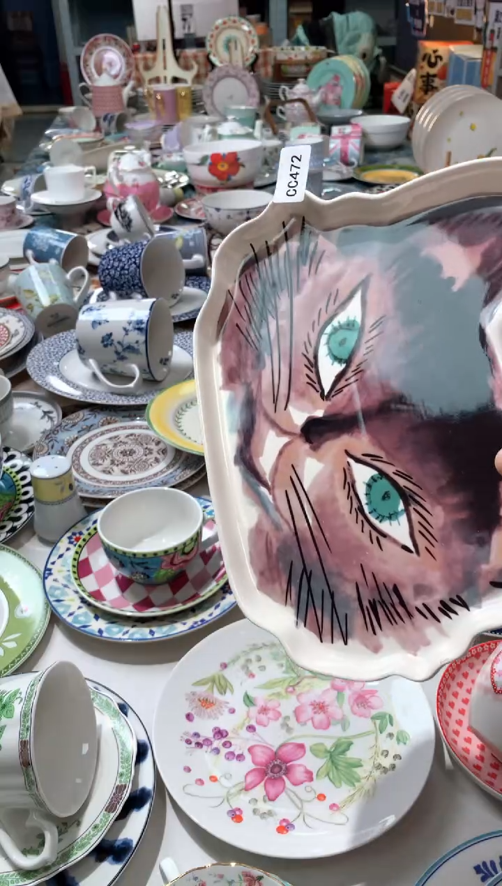 【闪购商品】瓷片陶瓷原单CC472餐具1个