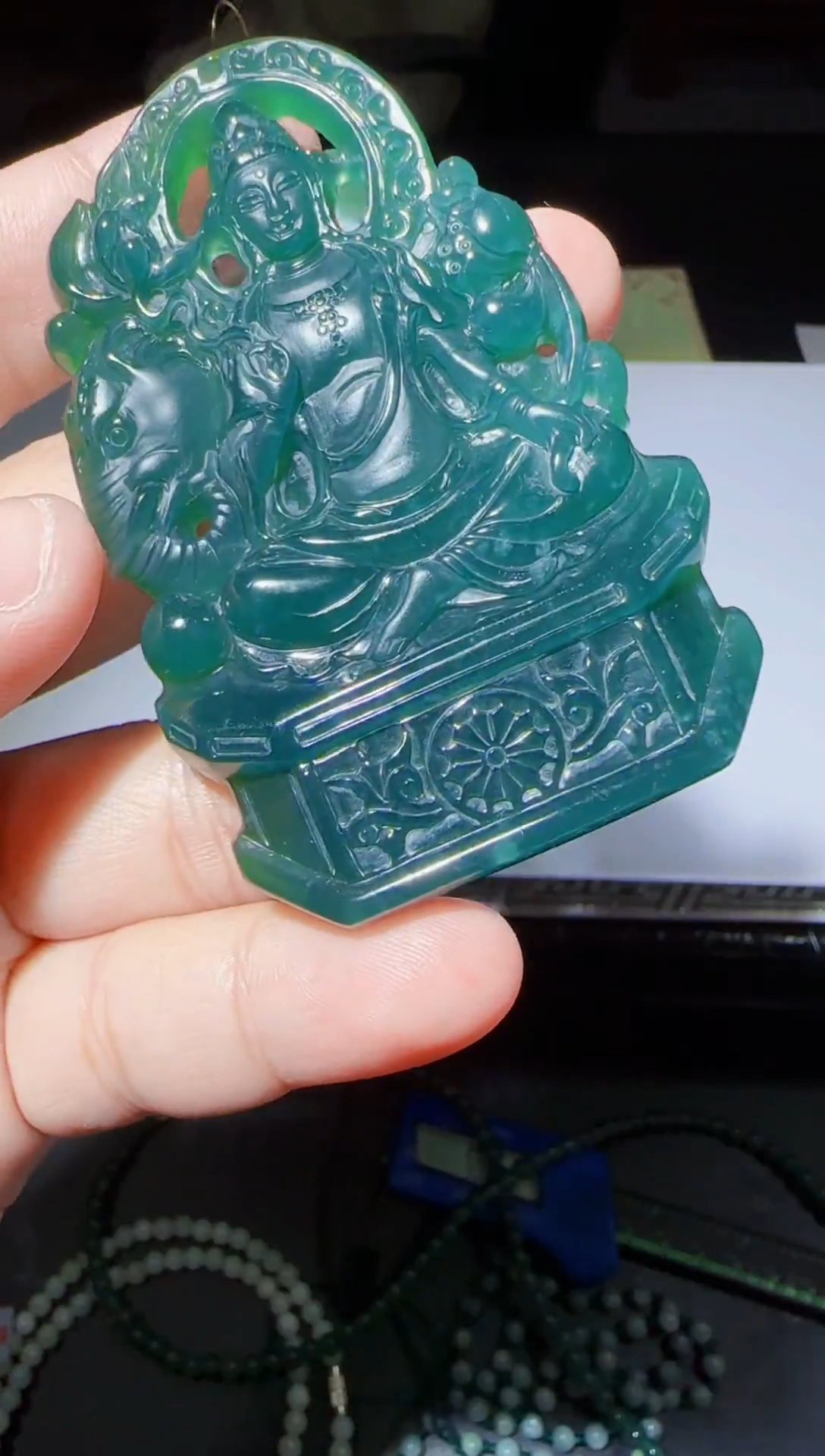 未镶嵌定制翡翠L-QJBD1030071多样性发其一