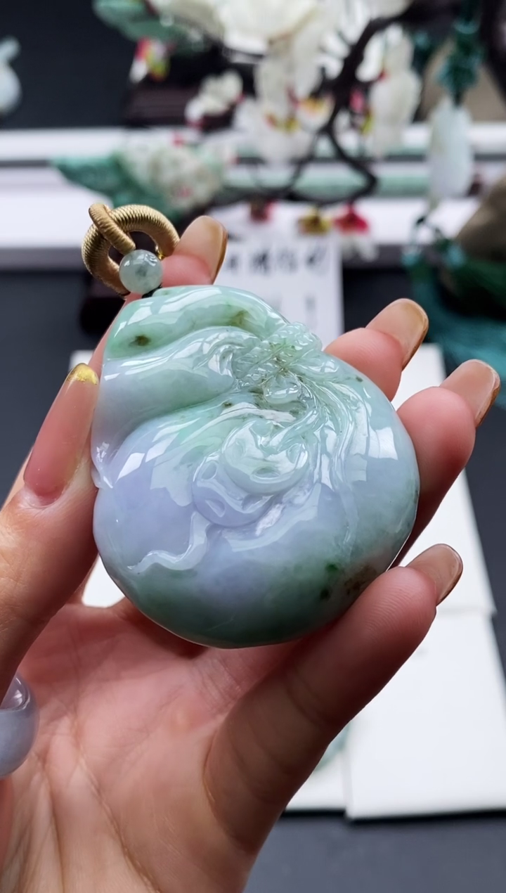 【闪购商品】翡翠吊坠(不含链)未镶嵌天然缅甸翡翠A货