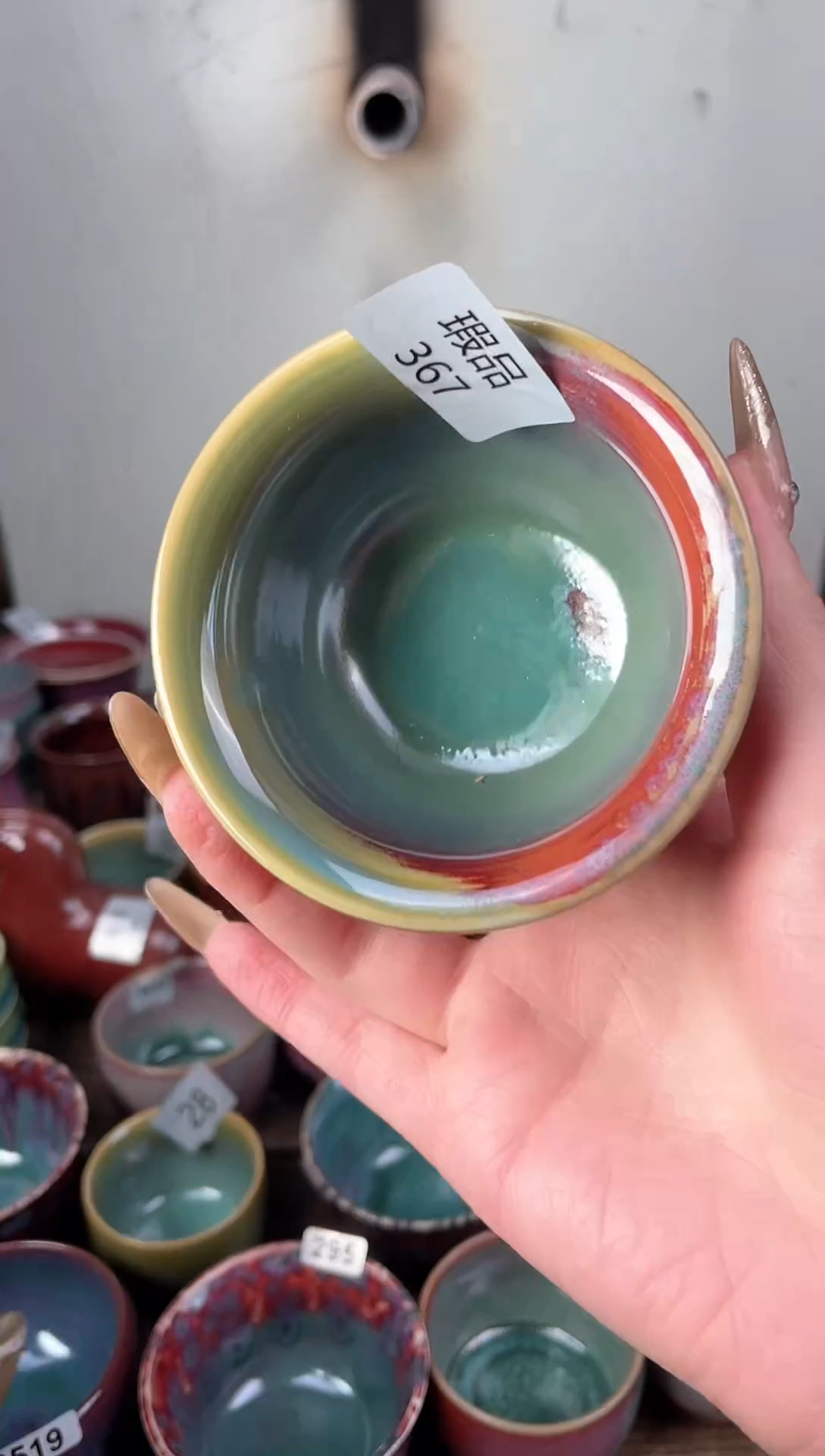 【闪购商品】摆件钧瓷手工茶器窑变