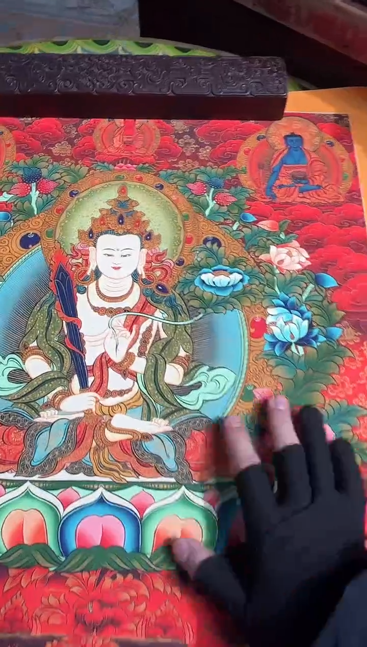 卷轴画天天的唐卡tk160