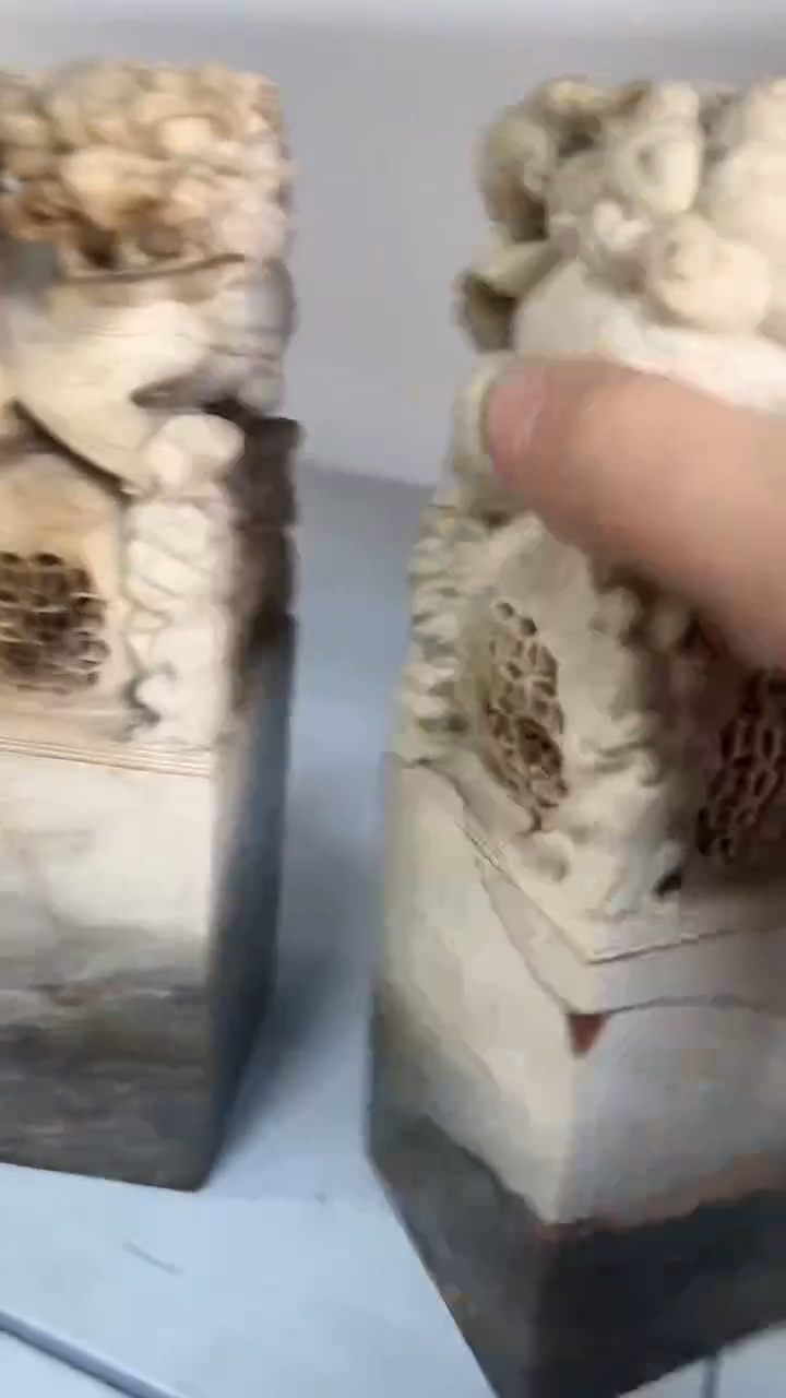 【知墨堂827#】印章石微瑕不挑2方