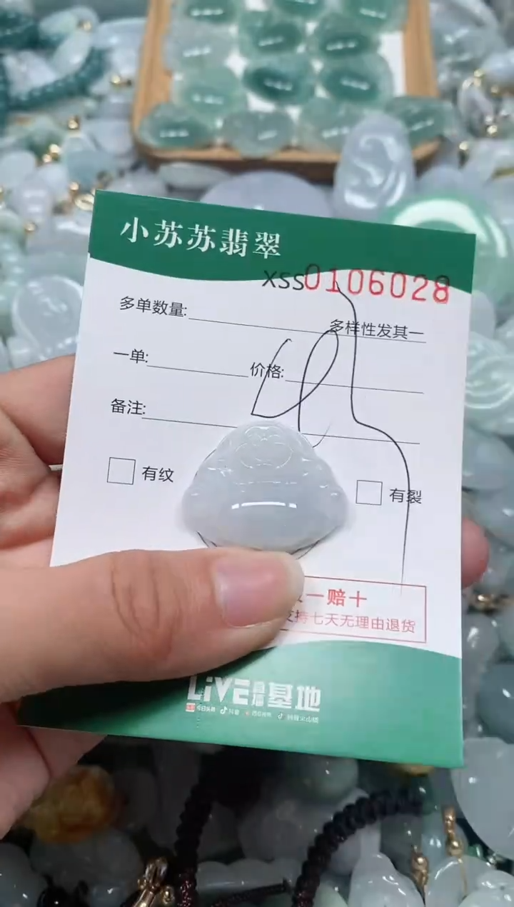 【闪购商品】翡翠颈饰未镶嵌闪购商品0106028