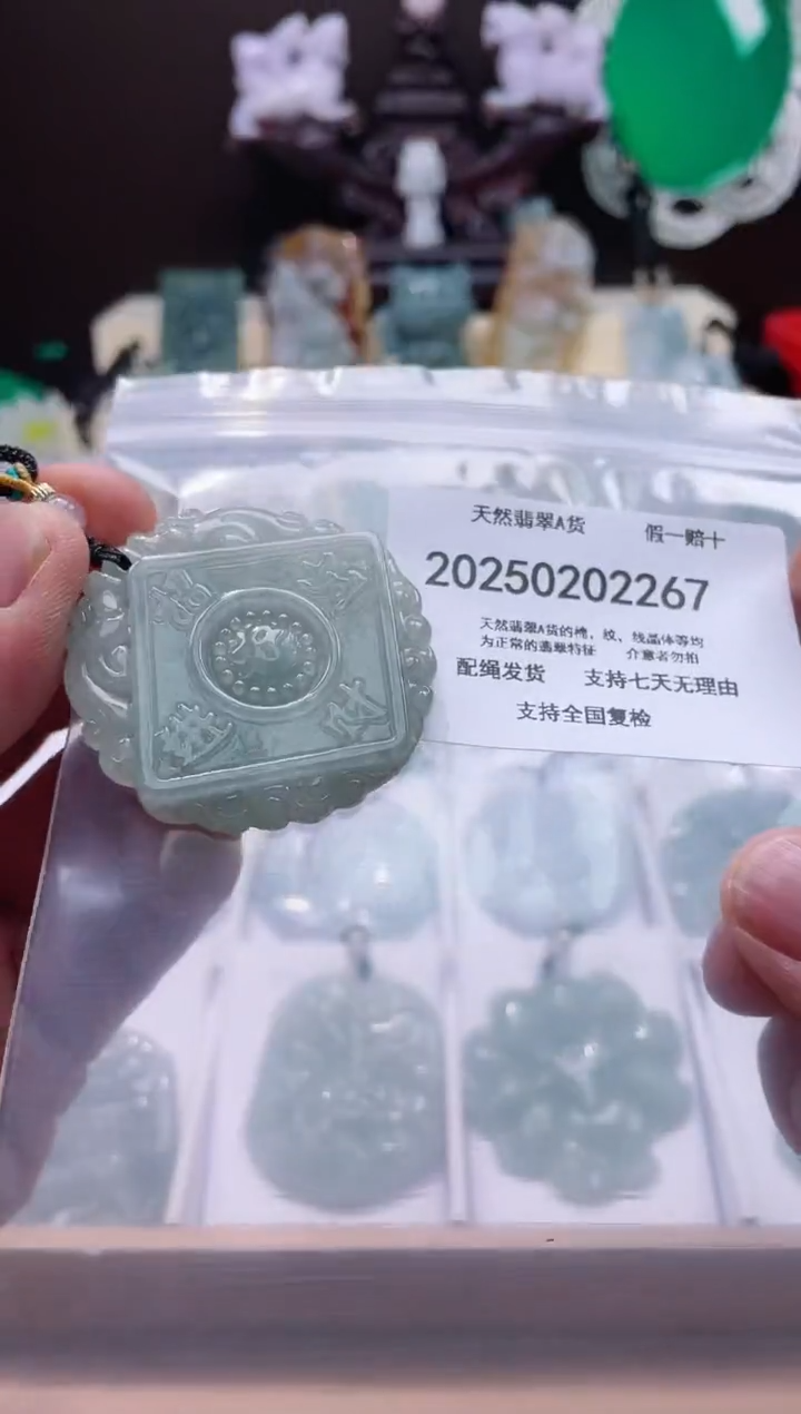 【闪购商品】翡翠颈饰未镶嵌闪购商品8号店20025003010