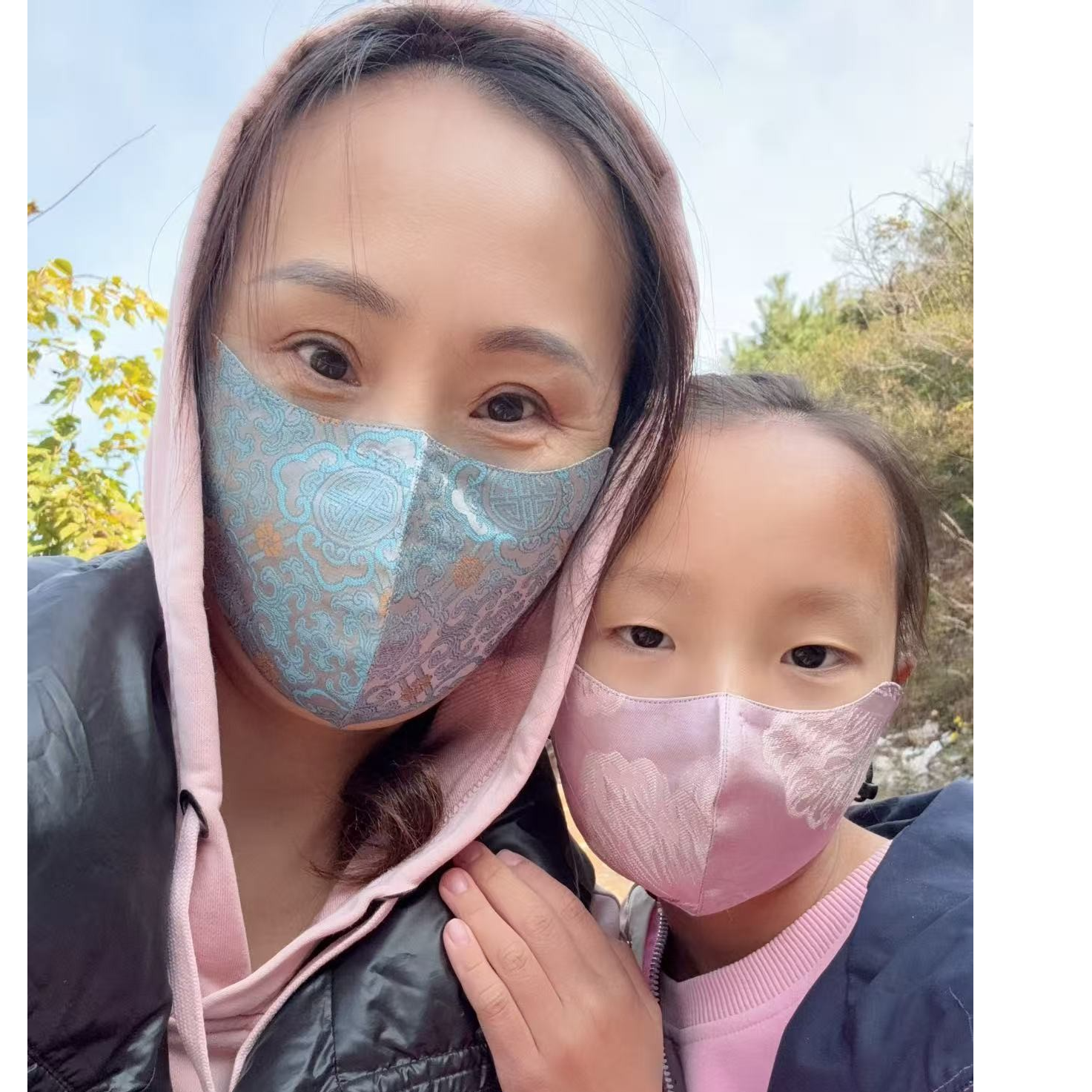 印花香云纱宋锦时尚防晒透气口罩（直播同价）贴身衣物不支持七天