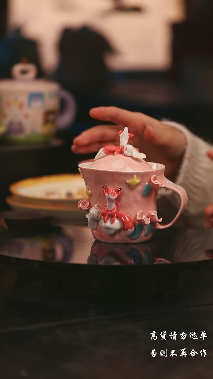 陶瓷景德镇可爱设计师款陶瓷 