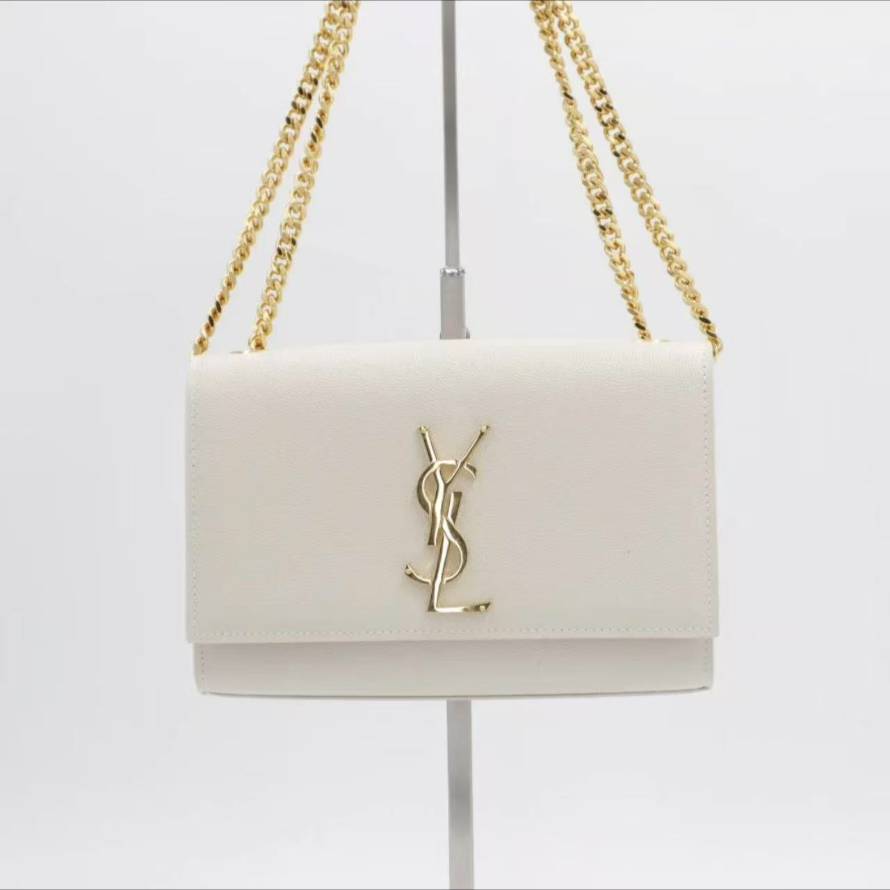 95新 YSL/圣罗兰 【静文】kate mini鱼子酱链条包/BGD901850046