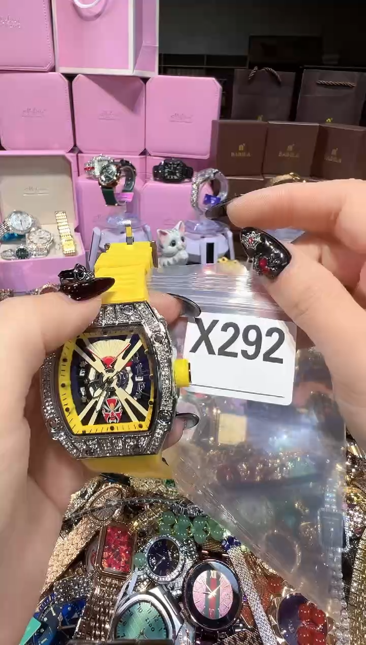 石英机芯不锈钢不锈钢直播定闪专用