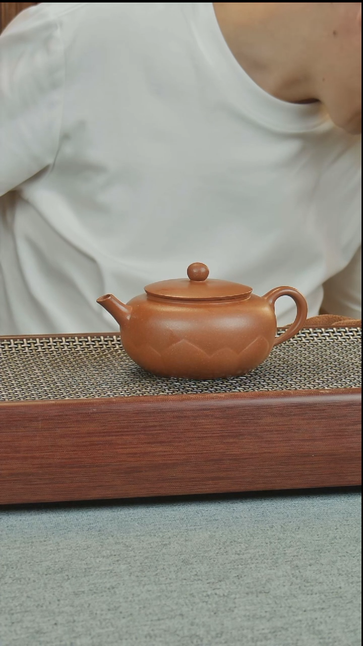 茶壶紫砂莲花一粒珠