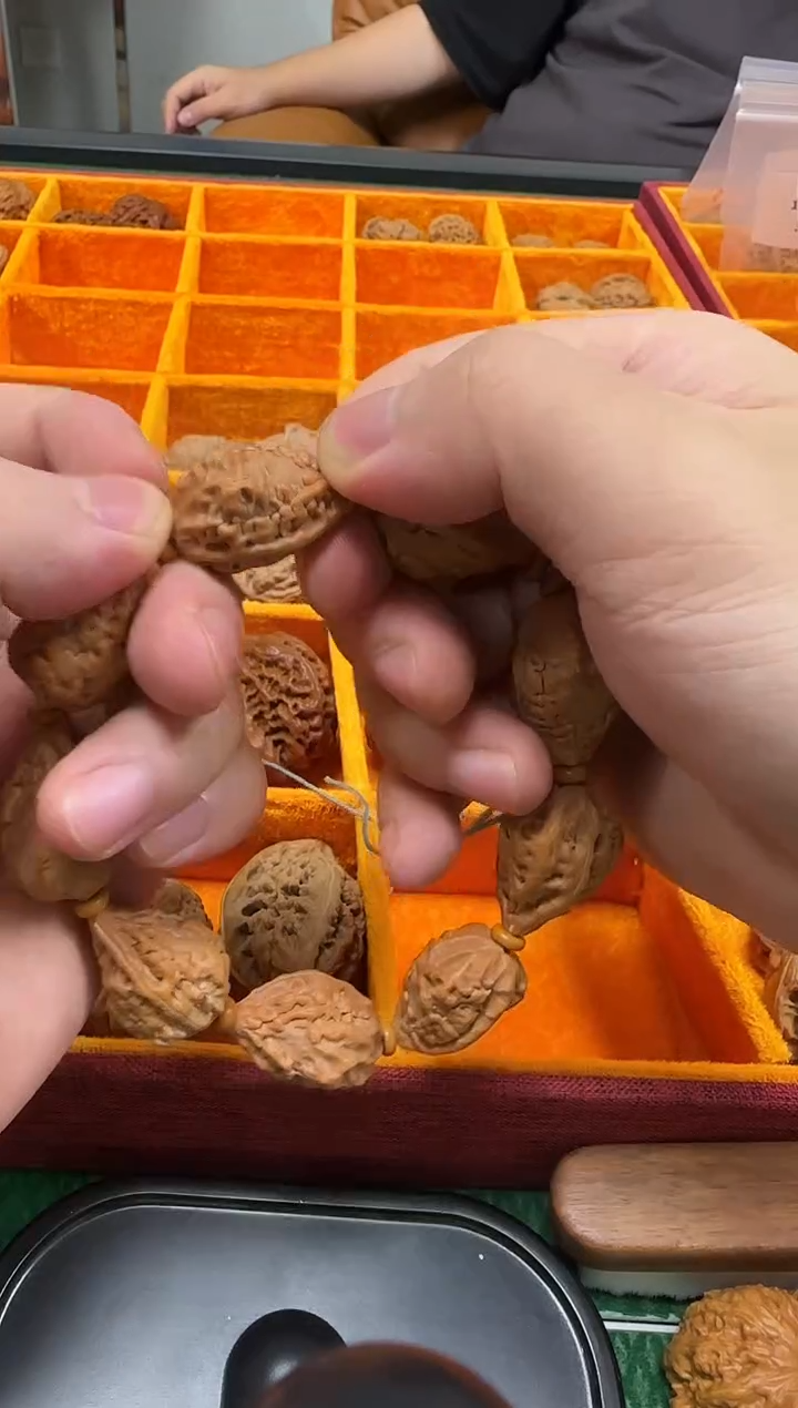 文玩核桃把件麒麟角