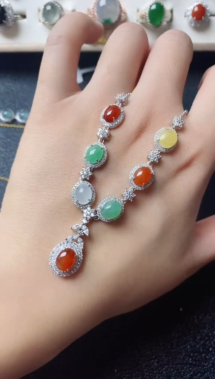 【闪购商品】翡翠戒指银S925镶嵌11111