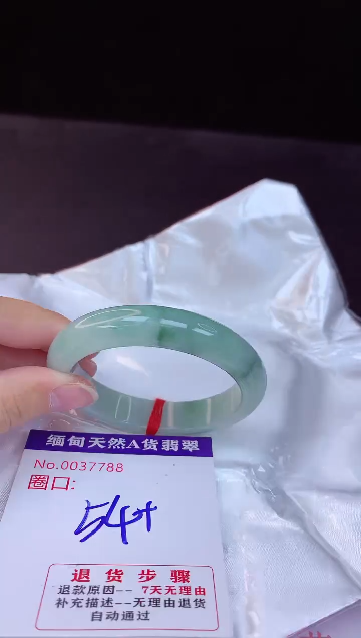 【闪购商品】翡翠手镯未镶嵌54+             