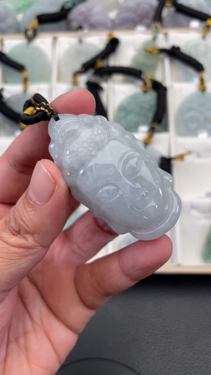 颈饰未镶嵌翡翠天然缅甸翡翠A货117