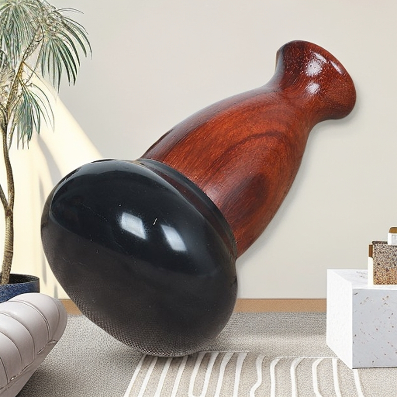 砭石温灸仪全身按摩推拿 通电太极球 活动款