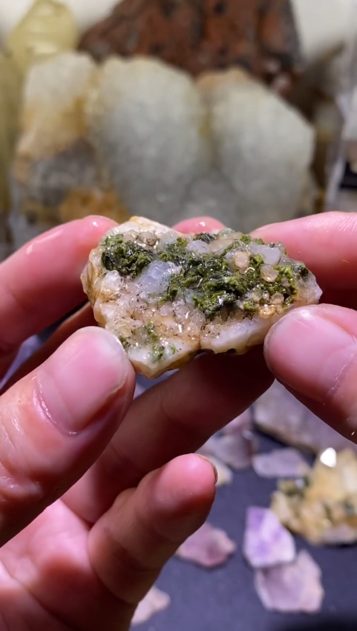 未镶嵌珠宝半成品水晶45号四川美姑超七花园水晶