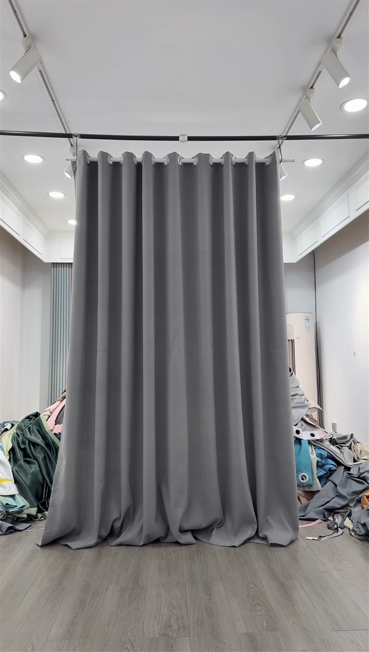 涤纶麦子 成品窗帘