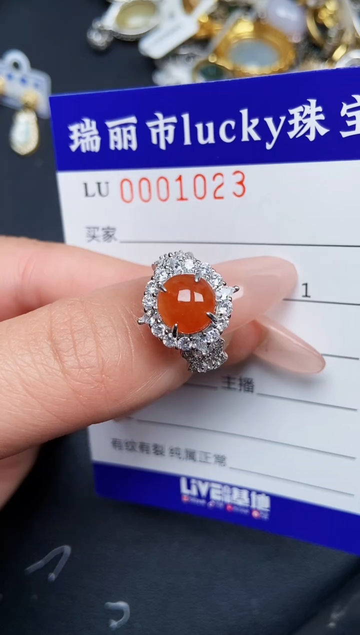 【闪购商品】翡翠颈饰银S925镶嵌1023