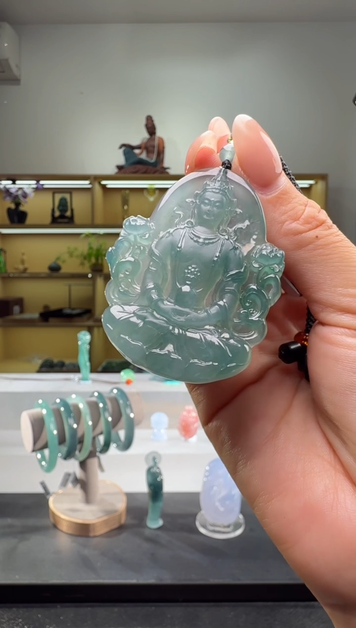 吊坠(不含链)未镶嵌翡翠度母