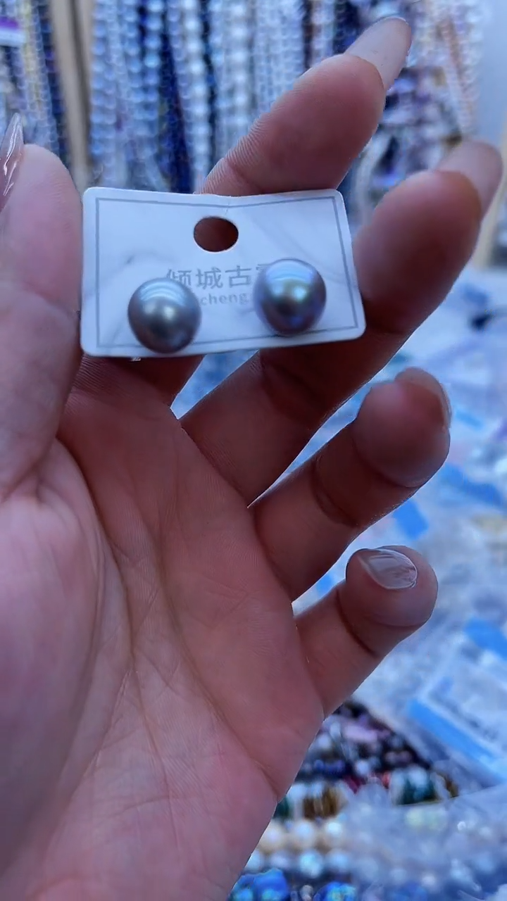 【闪购商品】淡水珍珠耳饰未镶嵌734